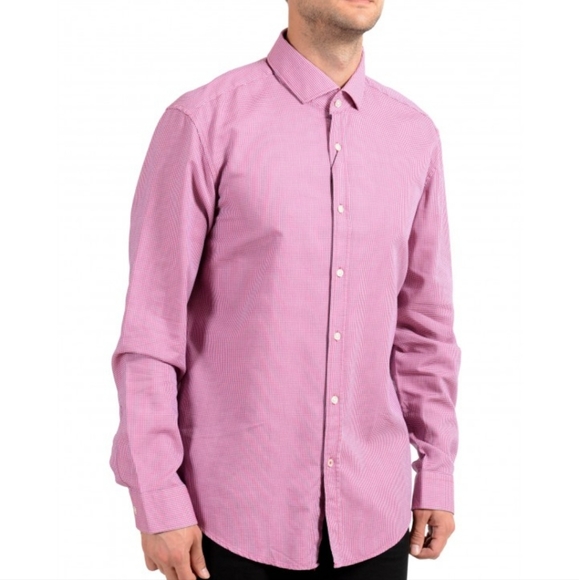 Lands' End Other - Lands' End Purple Checkard Dress Shirt size 16-34